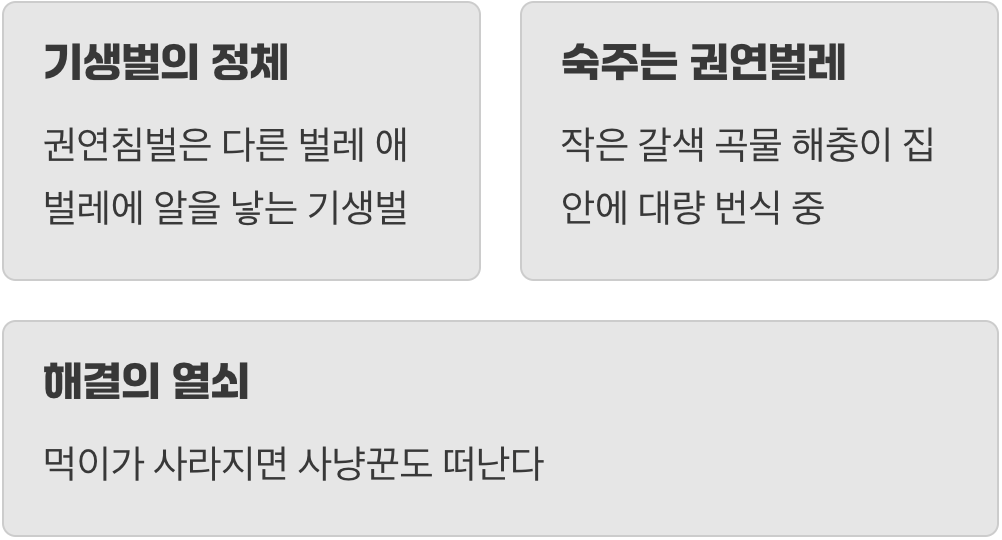 쏘는 녀석이 아닌, 숨어있는 진짜 범인