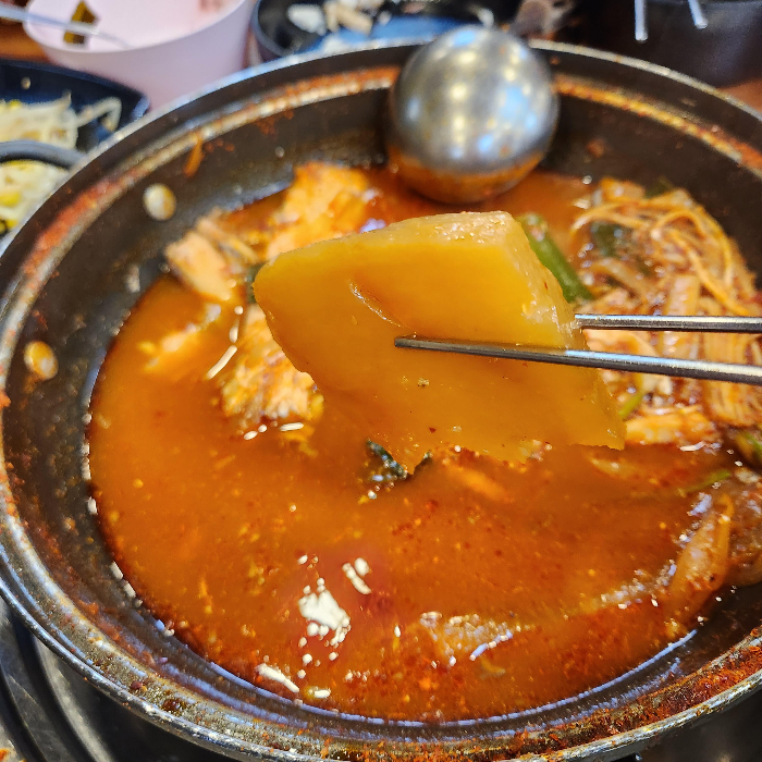 은갈치조림에 무