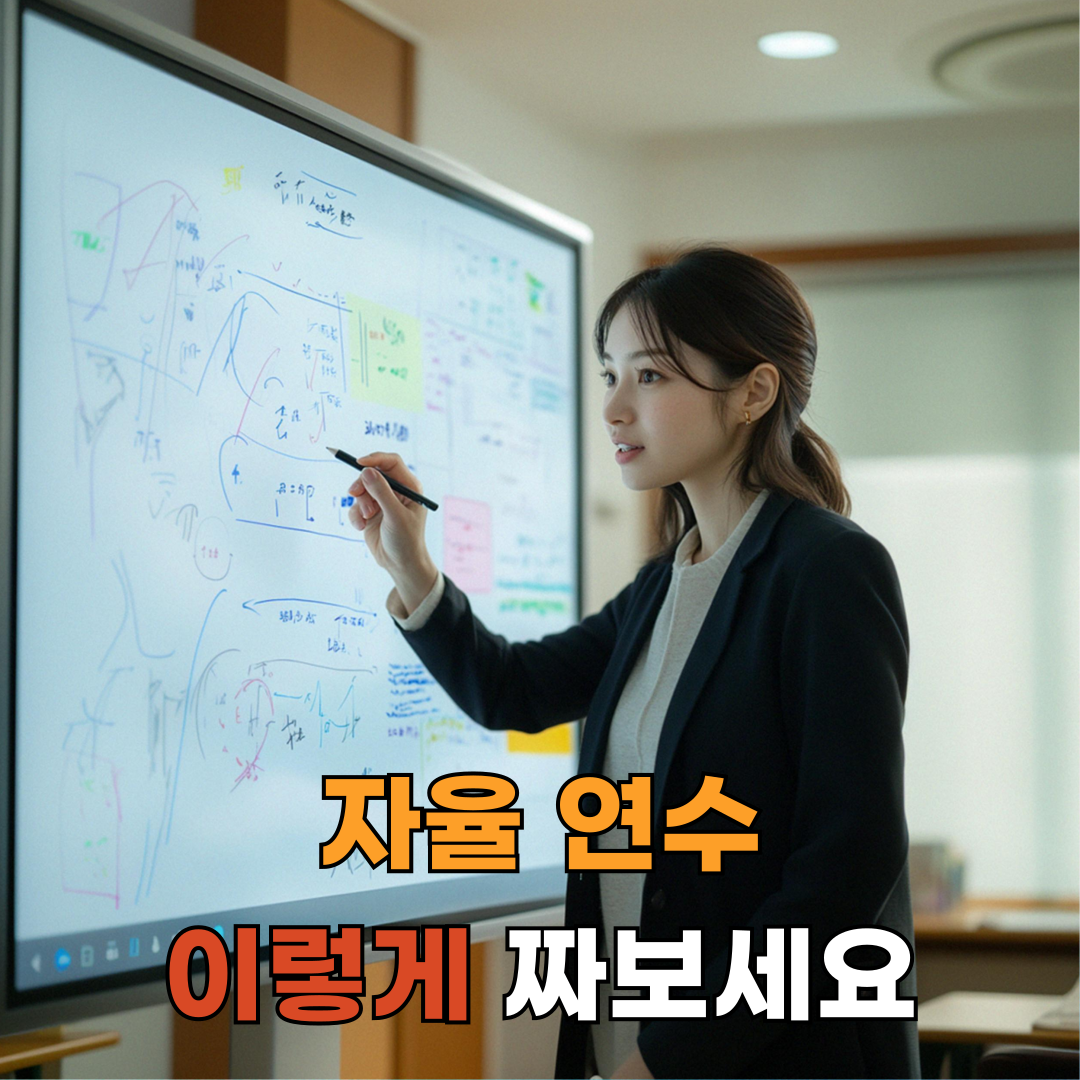 여름방학, 교사 자율 연수 계획 세우기