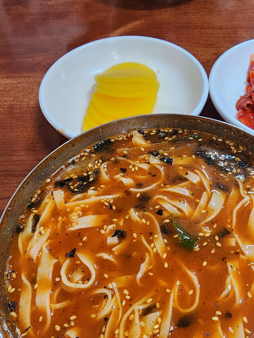 장칼국수 사진