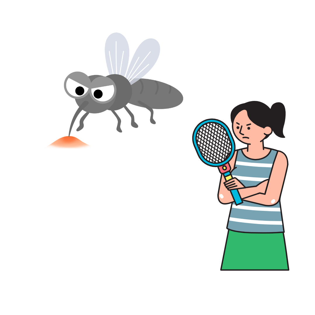 모기잡는 법_ 전기모기채