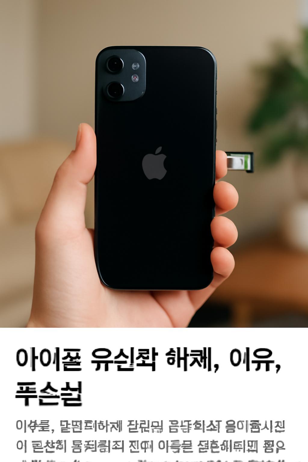 아이폰 유심락
