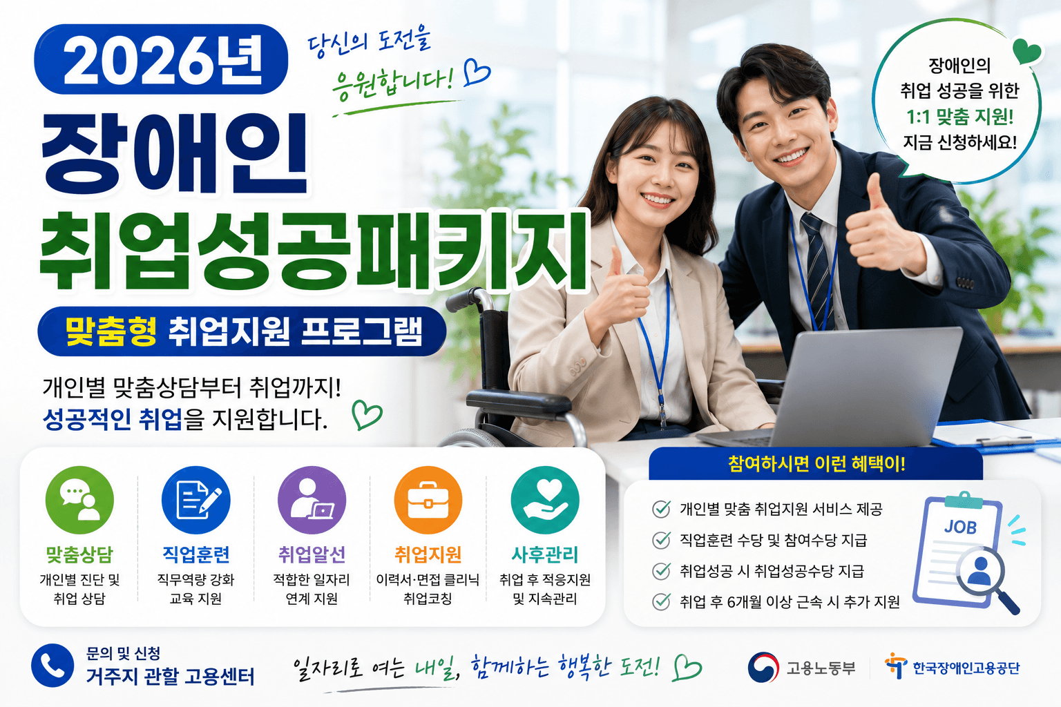 2026년 장애인 취업성공패키지