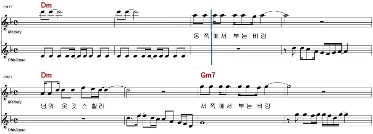 진성 - 님의 등불 악보