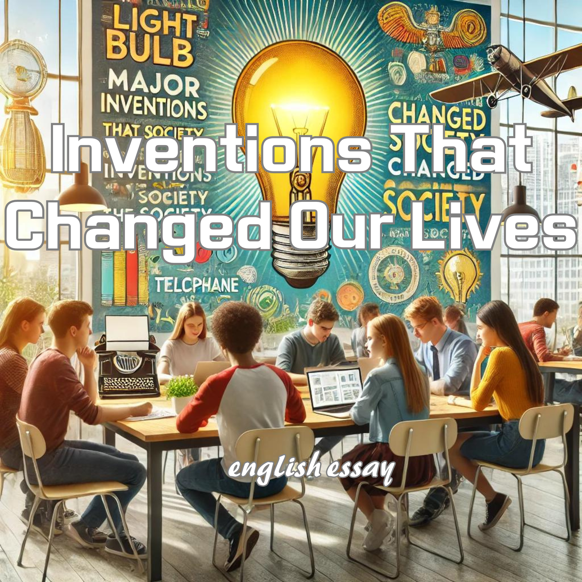 삶을 바꾼 발명품들: 사회에 큰 영향을 미친 발명품에 대해 쓰기 Inventions That Changed Our Lives: Writing About Inventions That Have Significantly Impacted Society