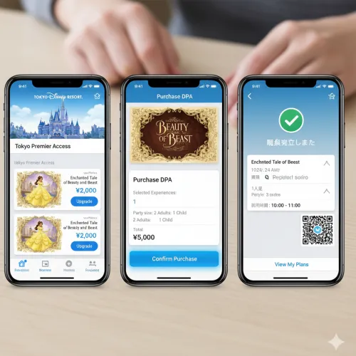 디즈니 앱 DPA 구매 과정 스크린샷, DPA 모바일 결제 방법, How to buy DPA Disney App