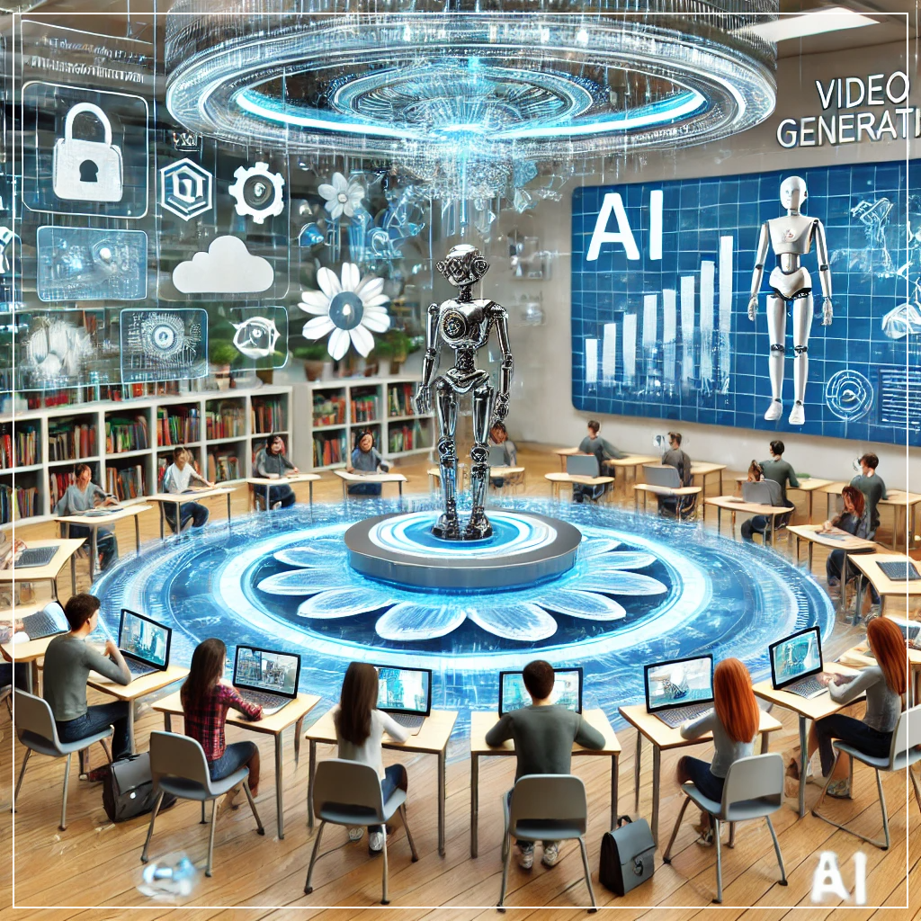 AI가 생성한 교육 영상을 활용하는 가상 교실