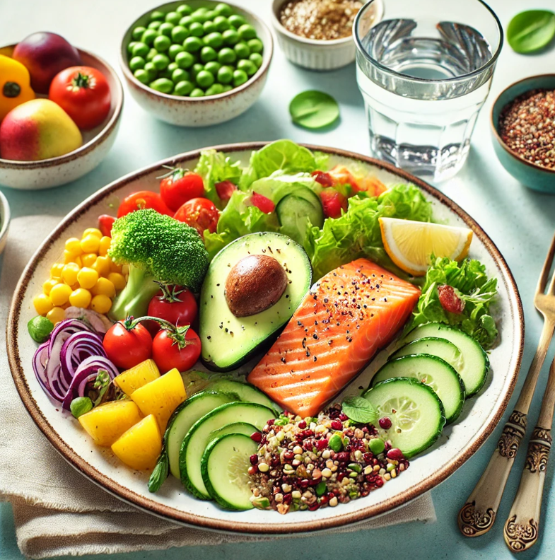 중년의 건강을 위한 식단 관리