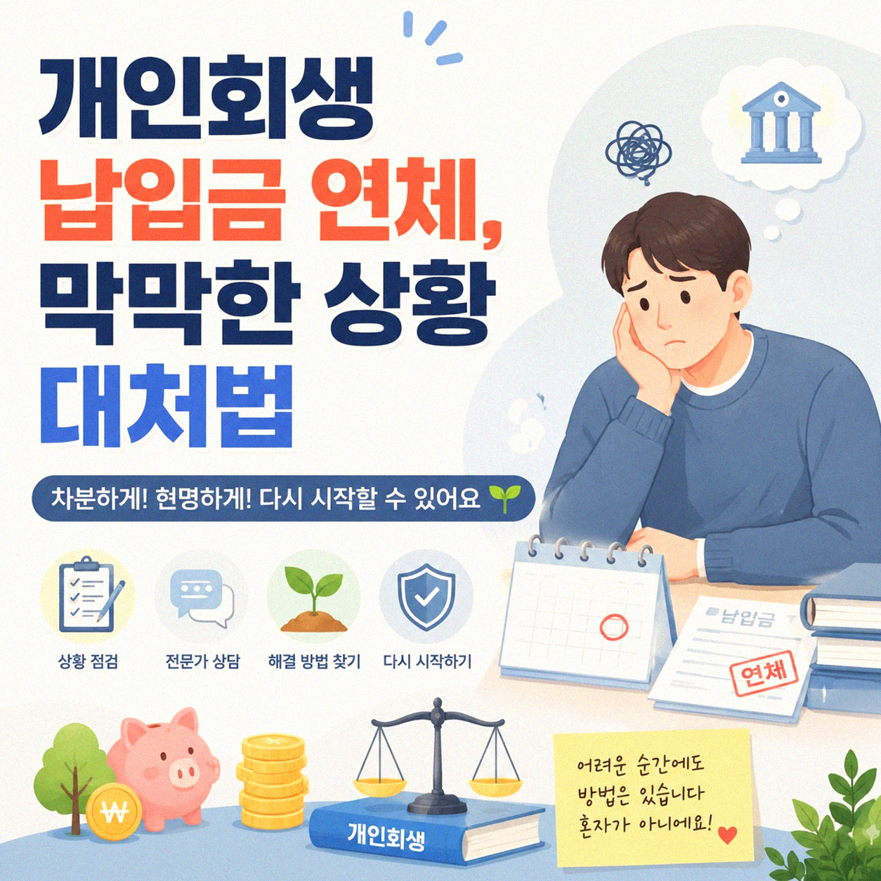 개인회생 납입금 연체, 어떻게 해야 할까