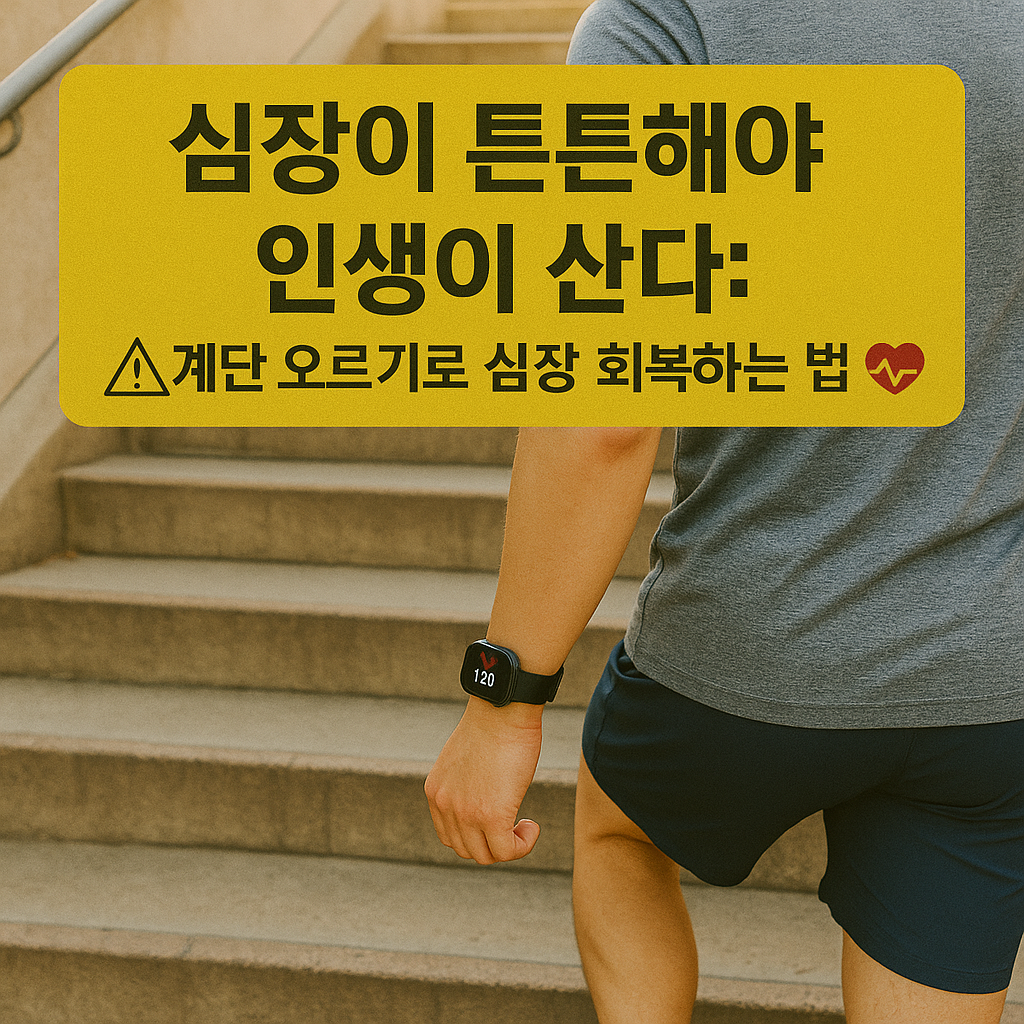 심장이 튼튼해야 인생이 산다.