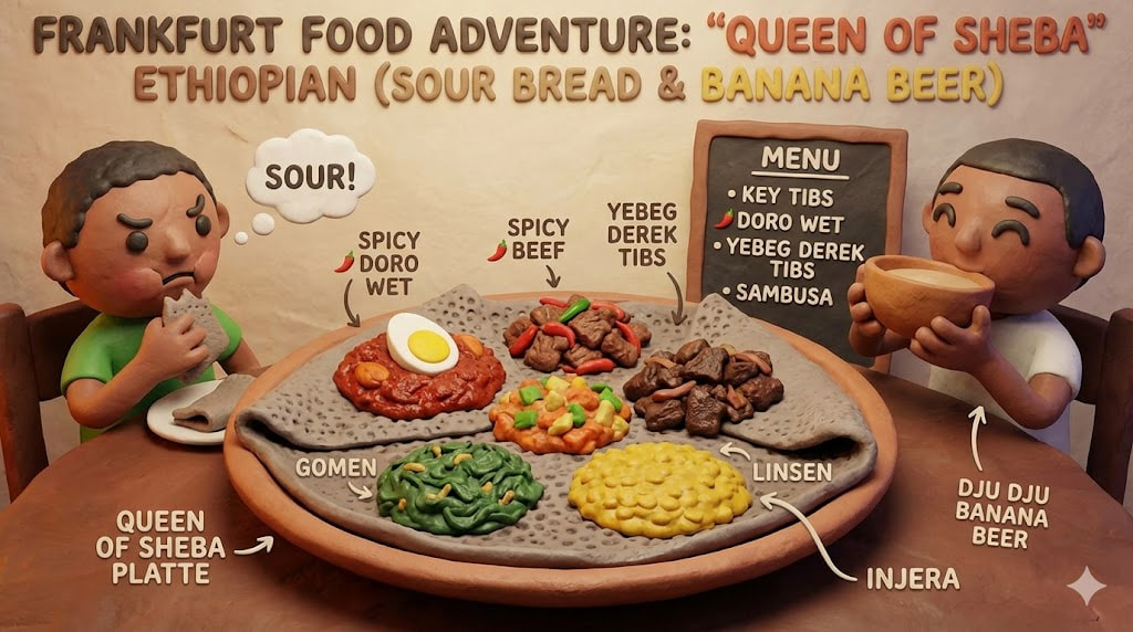 에티오피아 음식점 'Queen of Sheba'