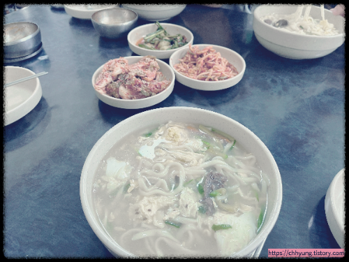 나포 칼국수 - 소고기 칼국수