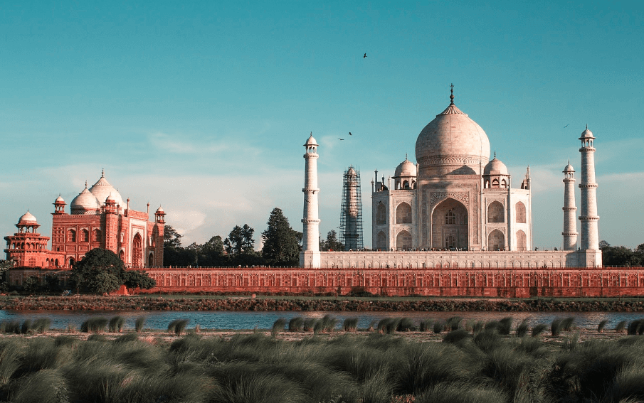 인도 타지마할 이미지