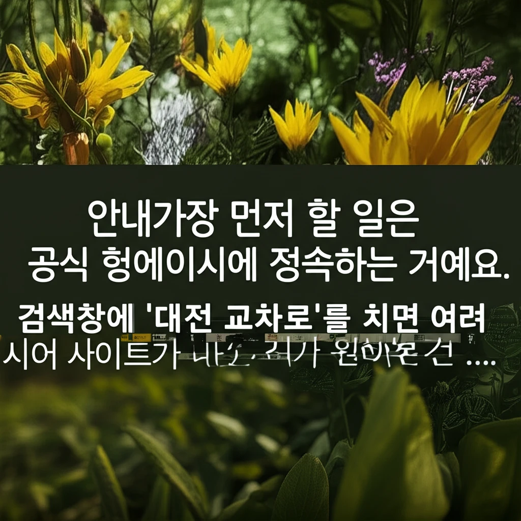 대전 교차로 구인구직 일자리 검색 방..