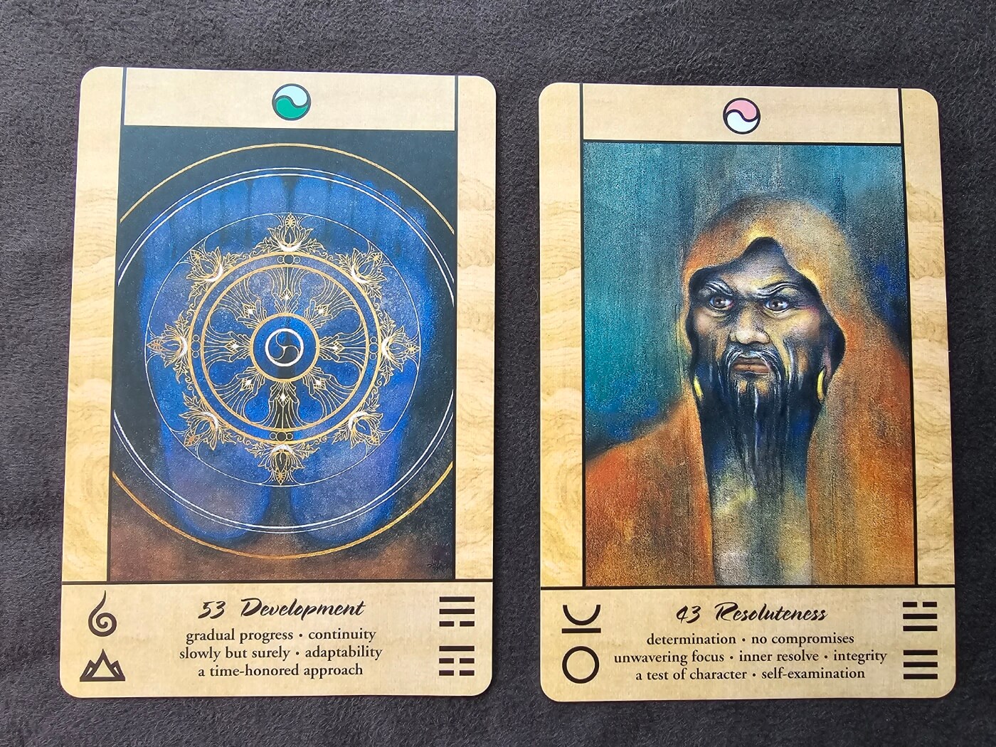 타오 오라클 타로 카드 배우기