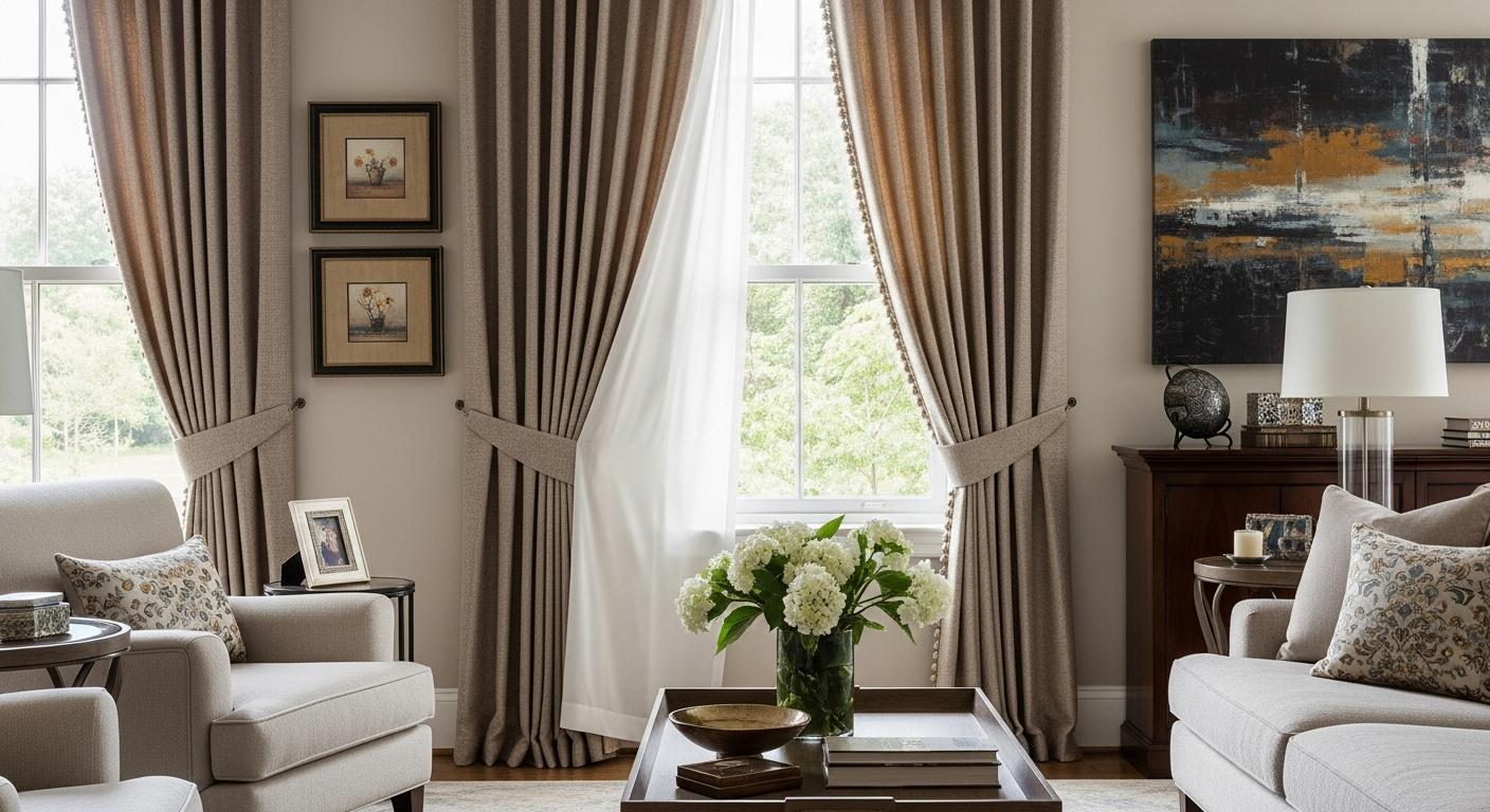 커텐 맞춤 제작