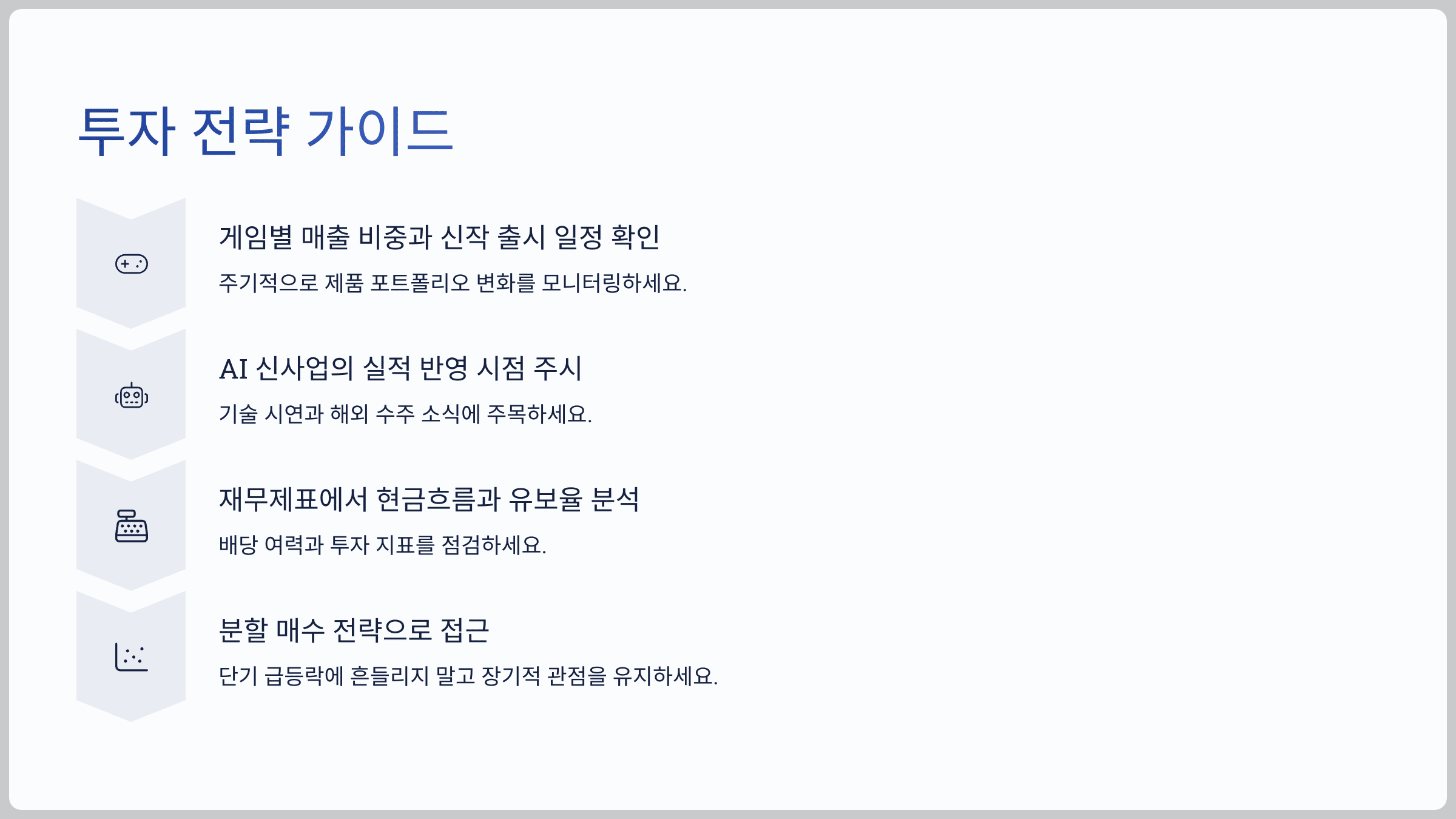 투자 전략 가이드