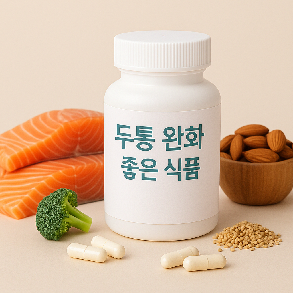 두통 완화 식품