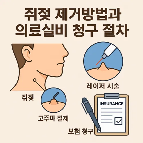 쥐젖 제거방법과 의료실비 청구 절차 썸네일