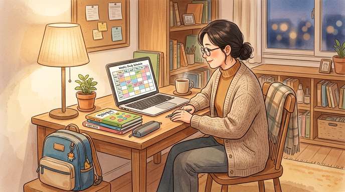 AI 학습 플래너 사용