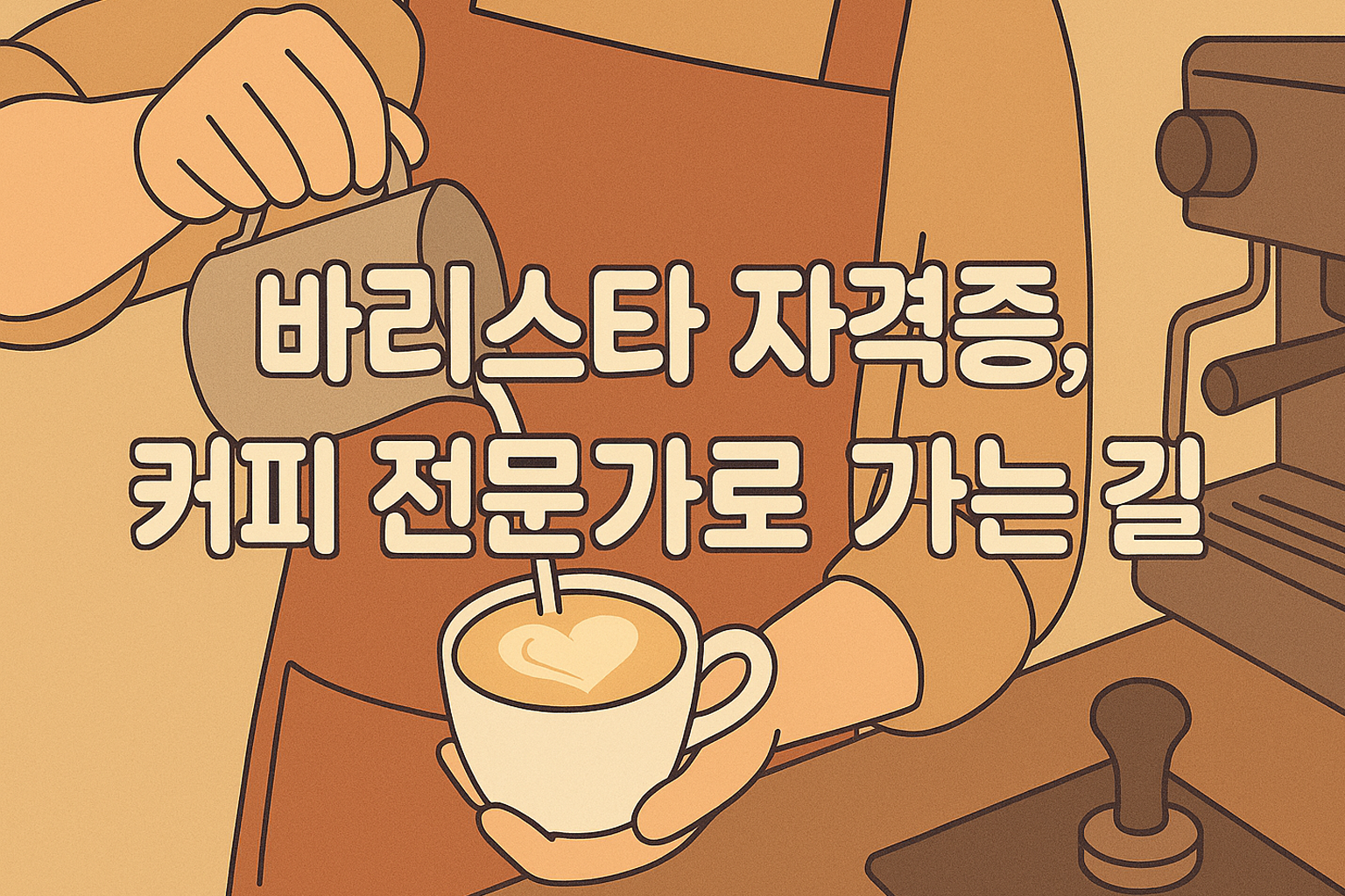 바리스타 자격증, 커피 전문가로 가는길