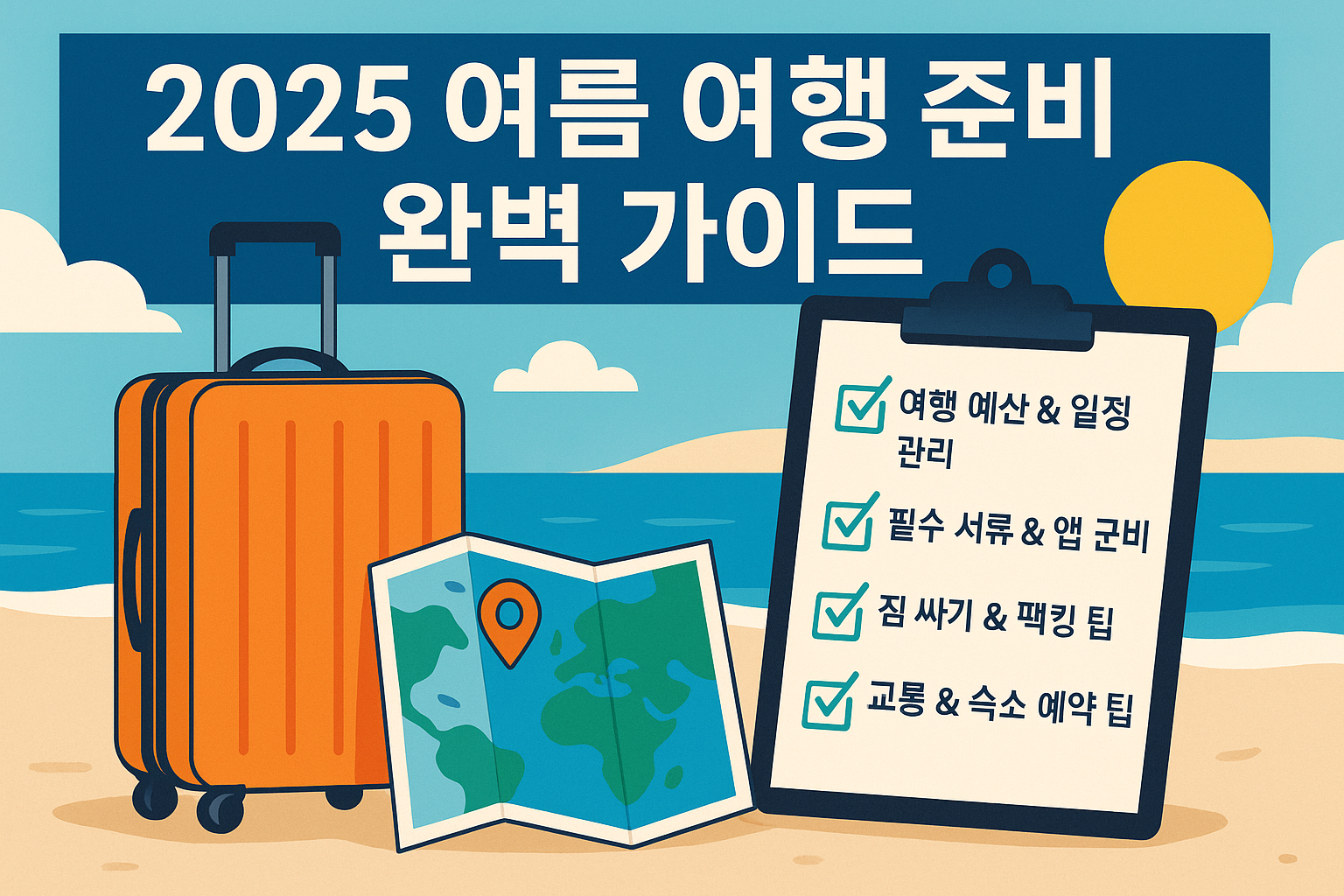 2025 여름 여행 준비 완벽 가이드