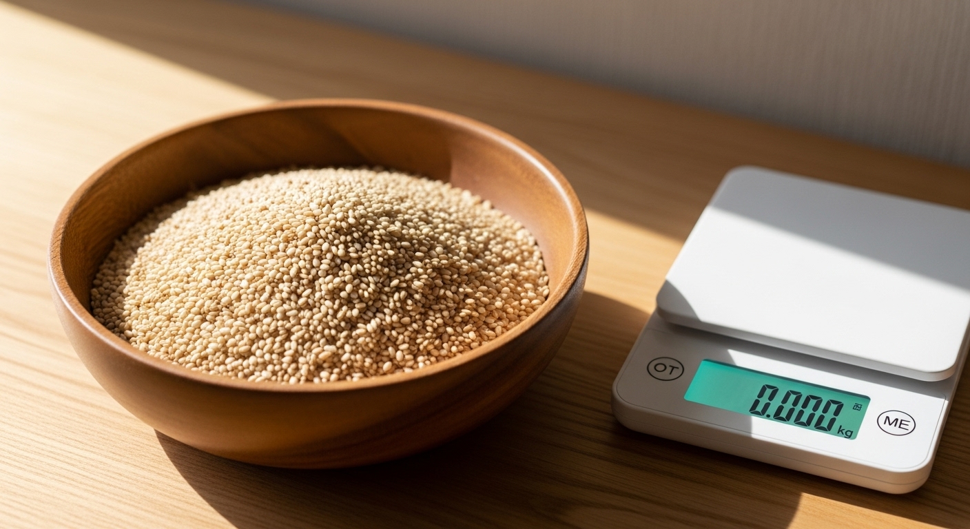 참깨 한말은 몇kg