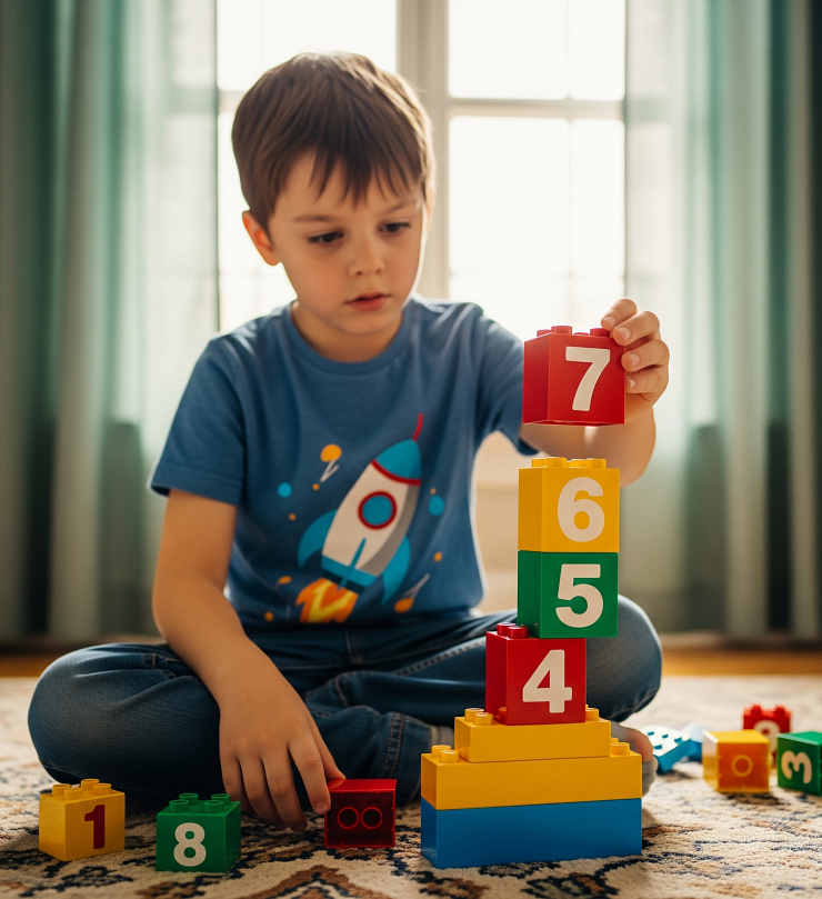 집에서 숫자 놀이