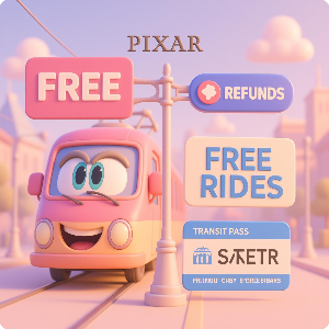 대중교통 무임·환급·정기권 이미지