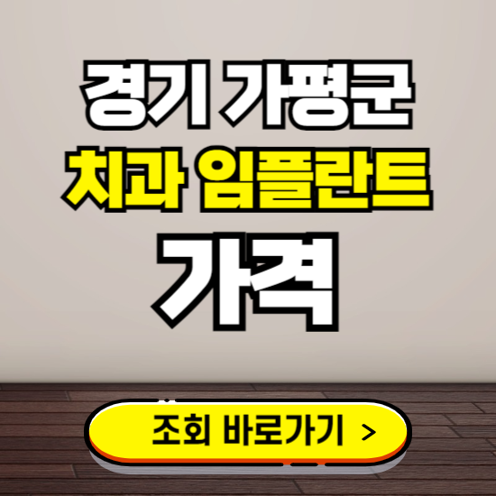 가평군 임플란트 가격 진료 비용 확인하는 곳 ❘ 치과 추천