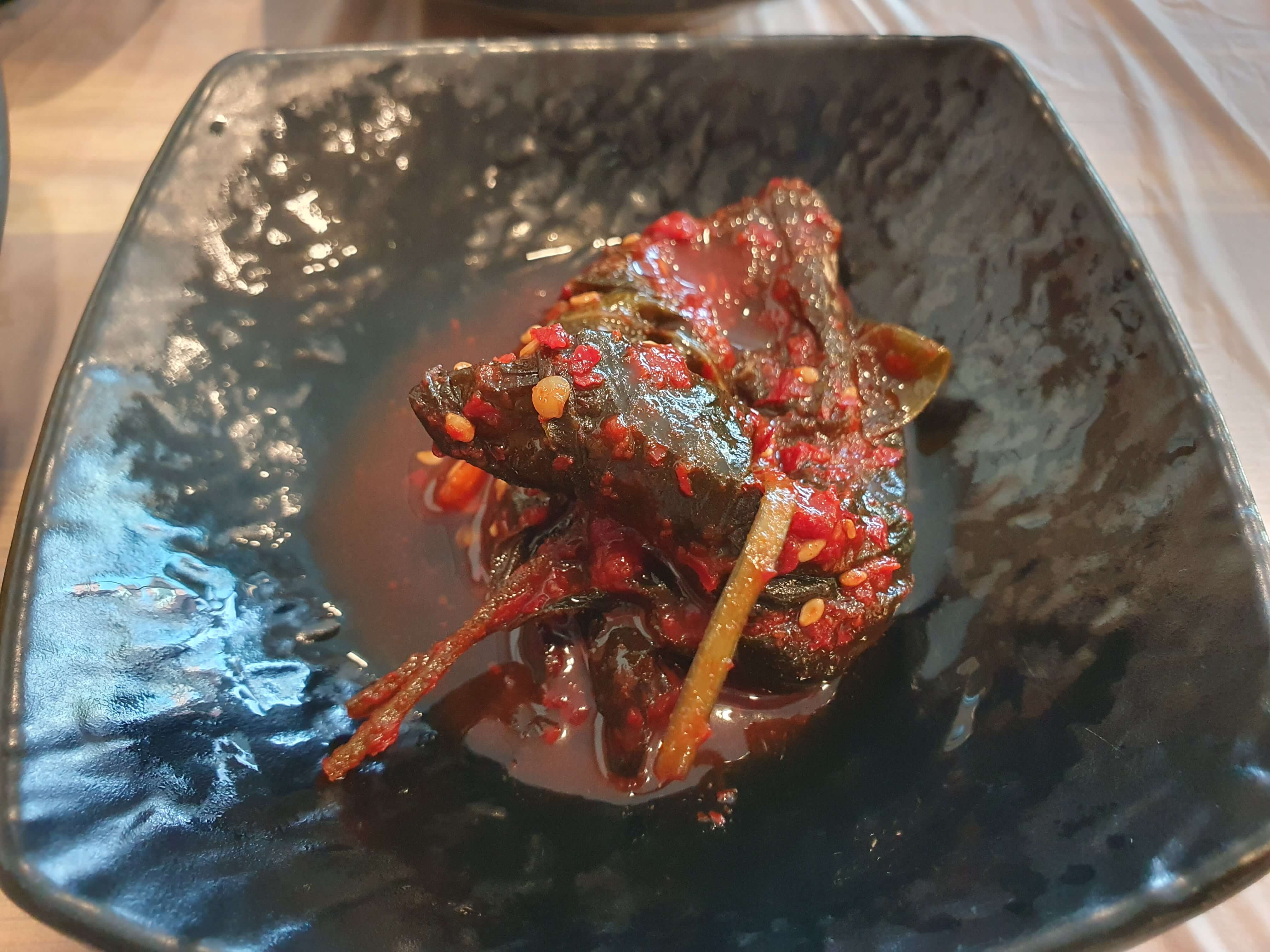 부산시청(양정동) 맛집 행복생선구이-깻잎