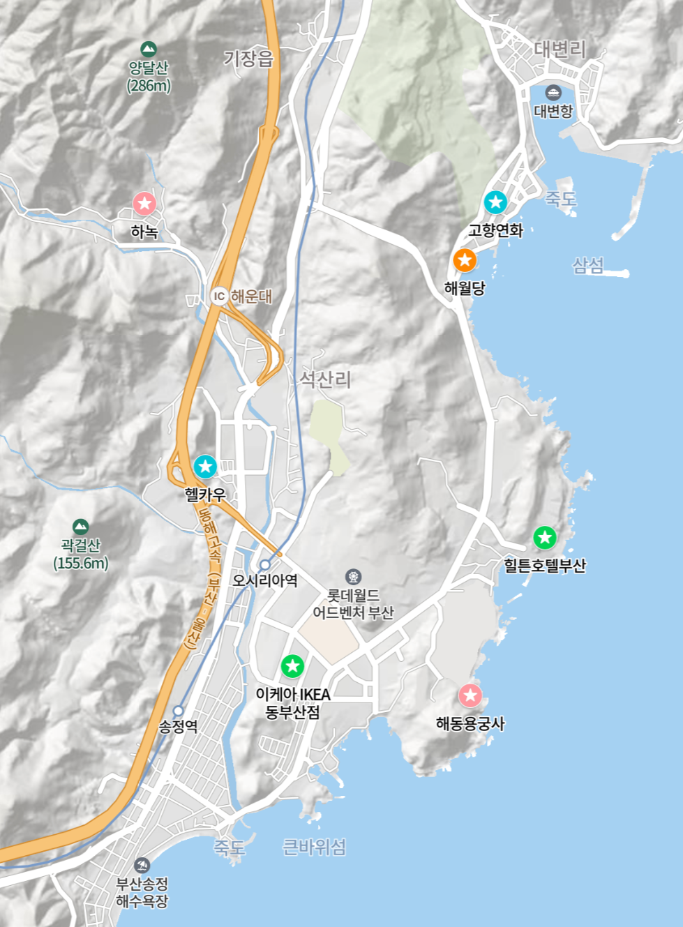 인근 지도
