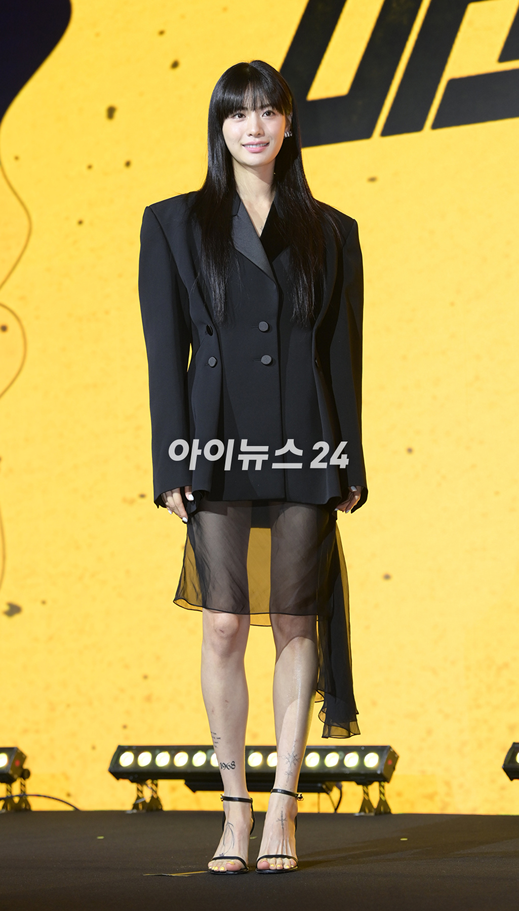 배우 나나가 16일 오전 서울 종로구 JW메리어트 동대문 스퀘어 서울에서 열린 넷플릭스 시리즈 &#39;마스크걸&#39; 제작발표회에 참석하고 있다. [사진=정소희 기자]