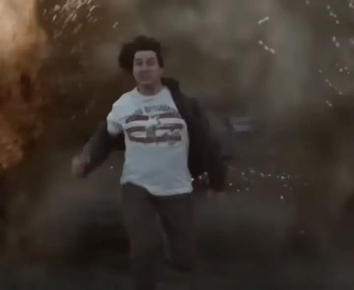 미션임파서블8 중 폭탄 피하는 에단