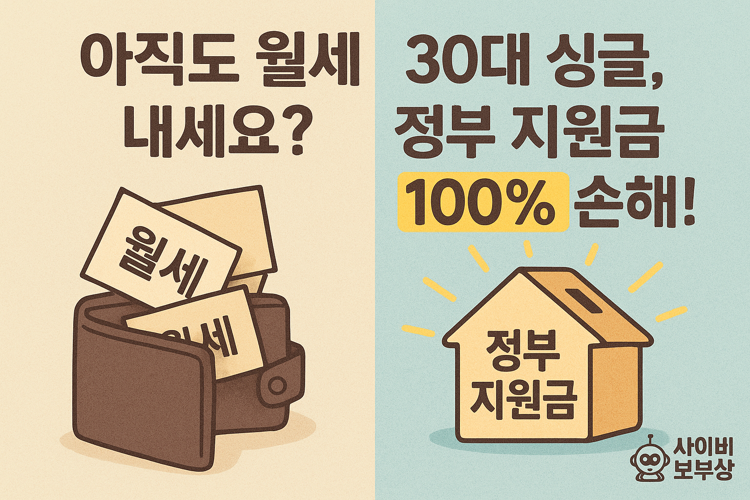 1인 가구 주거 정책, 30대 싱글은 이것부터 확인