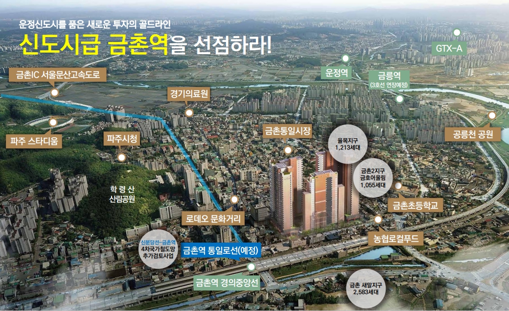 금촌역 더트루엘 센트리지 아파트 분양