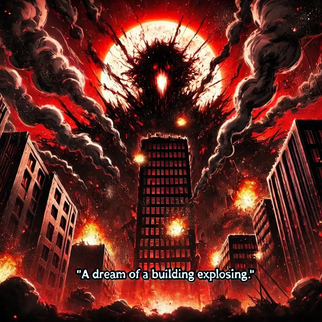 건물 폭발하는 꿈