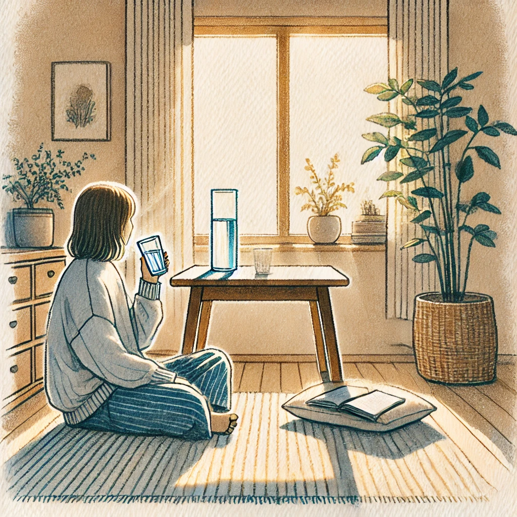 새벽루틴물한잔