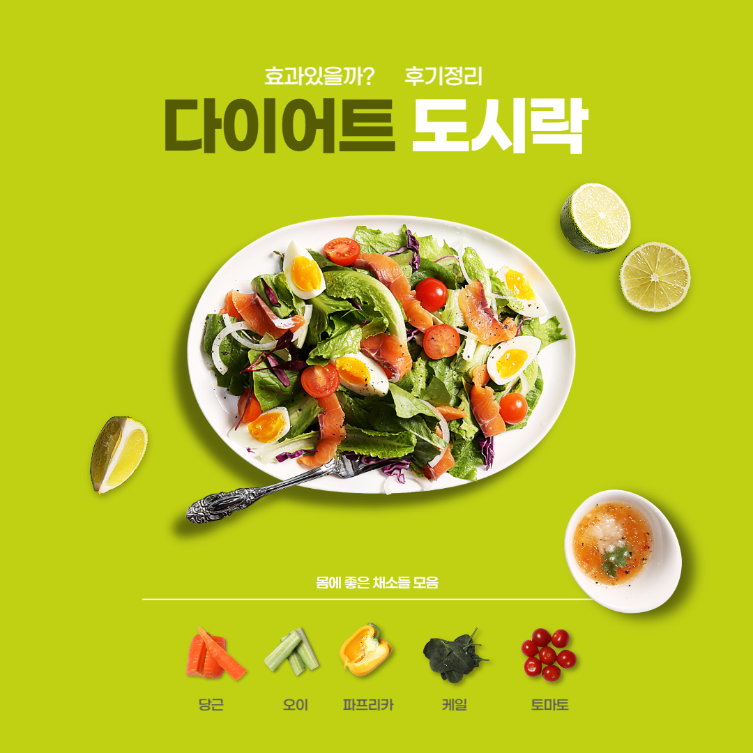 다이어트 도시락 효과 있을까?