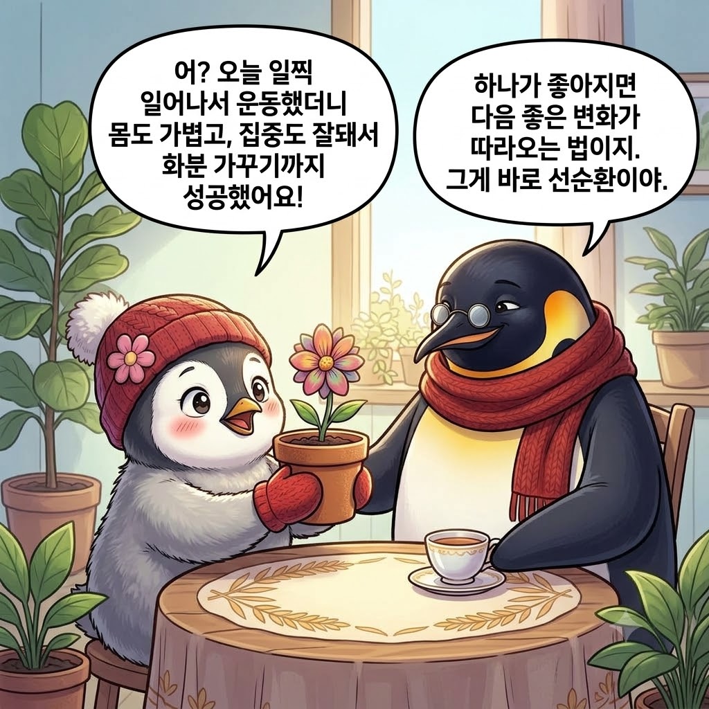 좋은 일이 또 다른 좋은 일을 부른다, 금상첨화 이미지 4
