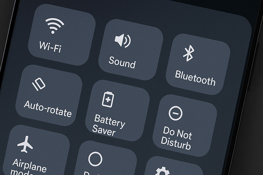 스마트폰-설정-아이콘-화면