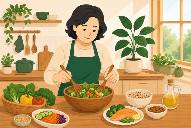 유방암에 좋은 음식, 식탁에서 챙기는 8가지 건강한 일상