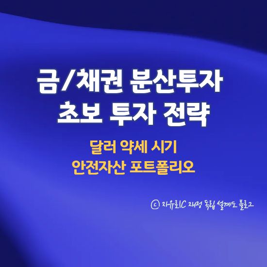 달러 약세 시기, 금과 채권의 분산투자 효과 분석 ❘ 안전자산 포트폴리오 전략