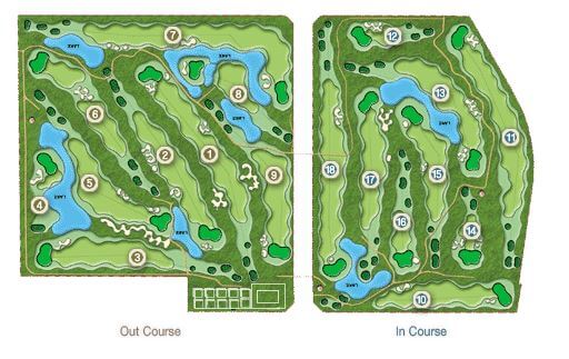인천그랜드CC 코스도