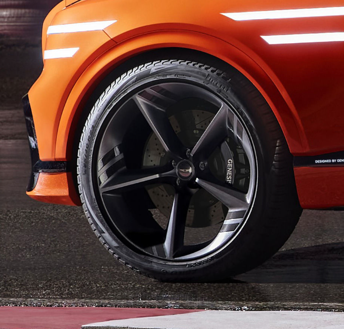 제네시스 GV80 휠 디자인