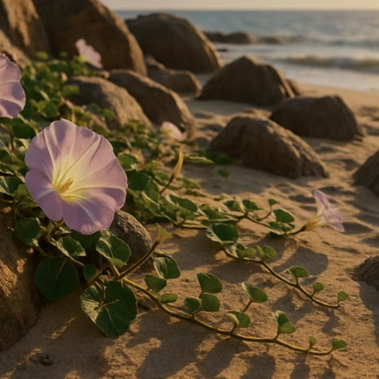 바다의 꽃, 갯메꽃 집에서 키우기 A to Z (염분 필요할까?)