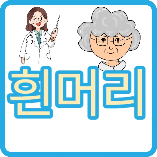 흰머리 염색 흰머리 나는 이유 흰머리 예방 흰머리 나이 흰머리 관리방법