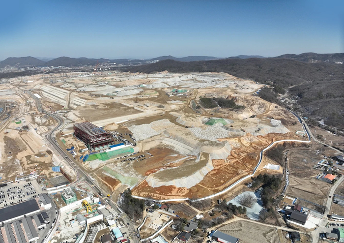 SK하이닉스 용인 반도체 클러스터 건설 현장