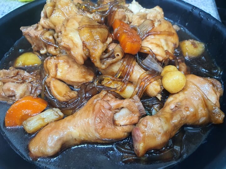 찜닭-조리-완성