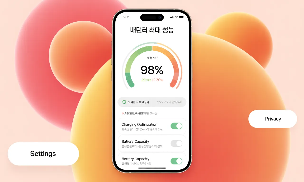 아이폰 배터리 상태 확인 방법